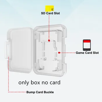 1Pc Portable Game Card Box Storage For Nintendo Switch Series Protective Cover ефективно защитава играта карта се поврежда