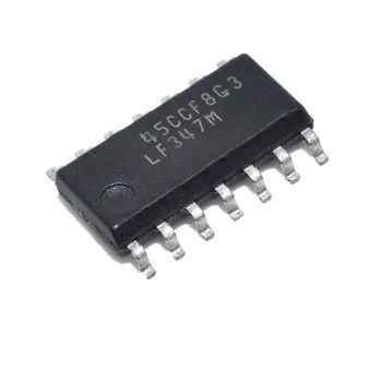 10 бр. LF347DR LF347MX SOP-14 чип четворен операционен усилвател акустични компоненти комплекти за Arduino Nano Circuit Polouta