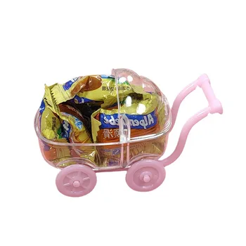 12 бр. Творчески мини количка бонбони кутии за сватба бебе душ деца рожден ден парти благоприятства подарък сладкиши контейнер