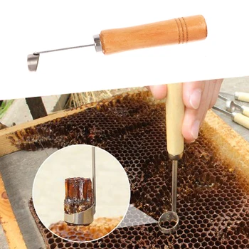 1Pc пчеларско устройство Почистване на кошери Скрепер за отстраняване на мед Пчелари Консумативи