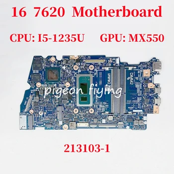213103-1 дънна платка за Dell Inspiron 14 7420 2-в-1 лаптоп дънна платка CPU: I5-1235U GPU: MX550 VN-0H0YGH 0H0YGH 100% тест OK