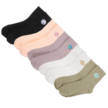 5 чифта Дамски планетарни чорапи Чорапи Дамски рисунки Смешни Памук Четири сезона