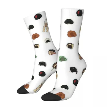 All Seasons Crew Чорапи Моира перуки модел чорапи Harajuku хип-хоп дълги чорапи аксесоари за мъже жени рожден ден подарък