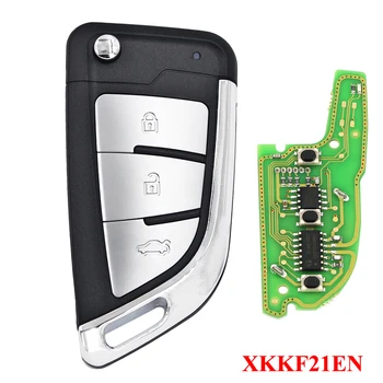 B Тип XKKF21EN VVDI Wire Remote Xhorse VVDI2 Remote Key Английска визия