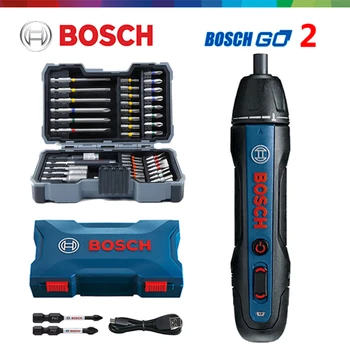 Bosch Go 2 Електрическа отвертка акумулаторна автоматична отвертка ръчна бормашина Bosch Go Многофункционален електрически партиден електроинструмент