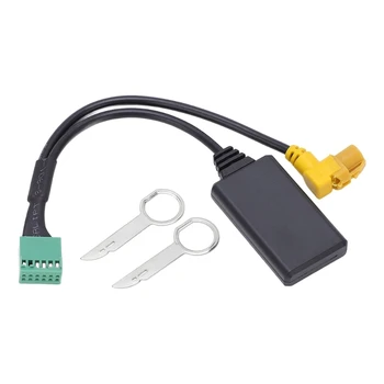 Car Female Audios Music AUX кабел MMI3G AMI 12Pin 5.0 безжичен входен адаптер
