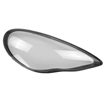 For-Porsche Panamera 2010-2013 Десен фар черупка лампа сянка прозрачен обектив капак фарове