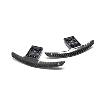 Glossy Black Carbon Fiber Paddle Shift за BMW F36 F21 F22 F32 F30 F02 F80 F11 F06 F20 F23 F10 F12 F26 F15 M3 M4 M5 M6