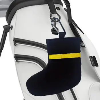 Golf топка торбичка за съхранение чанта кръста чанта притежателя голф аксесоар торбичка с карабинер преносим топка организатор голф чай чанта топка за голф