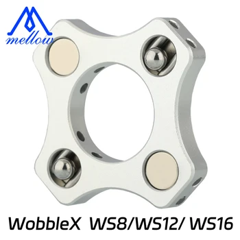 Mellow 1PCS NF WobbleX WS8 / WS12 / WS16 съединител за HevORT 3D принтер Z-ос T8 / SFU1204 / SFU1604 топка винт горещо легло