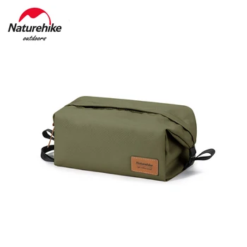 Naturehike Външна чанта за измиване Водоустойчива козметична чанта за съхранение Преносима за плуване Пътуване Фитнес Бизнес пътуване NH21LX001
