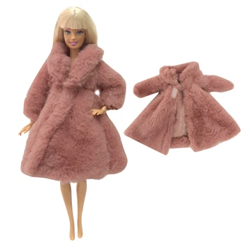 NK 1 бр висококачествени дрехи модна рокля ръчно изработени расте облекло фланела палто дрехи за кукла Барби аксесоари играчка