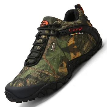 Outdoor Men Sneakers Tactical Boots Leather Warm Camping Туристически обувки Пътуване с обувки за ходене Ботуши за сняг