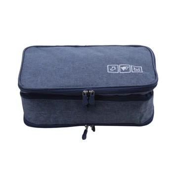 Portable бельо сутиен чанта за съхранение пътуване водоустойчиви организатори многослойни тоалетни опаковане куб Sundries козметична чанта за съхранение