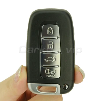Remotekey Smart Car Key 4 Button 434mhz За Hyundai Accent Elantra IX35 Безключов аксесоар за кола