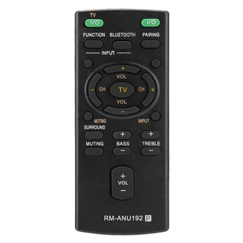 RM-ANU192 Bluetooth високоговорител дистанционно управление за Sony Sound Bar SACT60BT SS-WCT60 SSWCT60 HT-CT60BT HTCT60BT SA-CT60BT