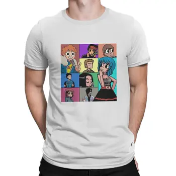 Scott Pilgrim Vs The World Men's TShirt The Universe Individuality T Shirt Original Streetwear Hipster