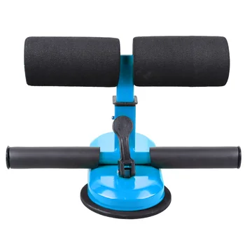 Sit- ups асистент устройство домакинство фитнес за коремна мускулна тренировка машина преносим самозасмукване Situp Bar (син)
