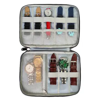 Watch Organizer Watchband Case Многофункционален водоустойчив Oxford Cloth Smart Watch Strap Bag за пътуване