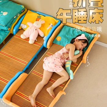 Детска градина, посветена на сгъваемо легло, семейно детско легло за дрямка, сгъваемо легло за дрямка, единично детско малко легло, спално легло