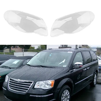 За Chrysler Grand Voyager 2007-2012 фарове черупка лампа сянка прозрачен обектив капак