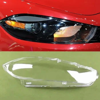 За Dodge Dart фар лампа капак черупка фарове сянка прозрачен обектив плексиглас замени оригиналния абажур 2013 2014