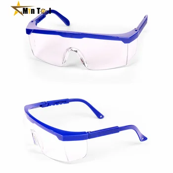 Защита на очите против пръски Работни предпазни очила Ветроупорни прахоустойчиви защитни очила Оптична рамка на обектива