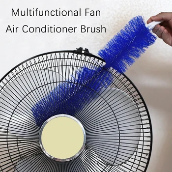 Инструмент за отстраняване на прах от четка за вентилатори Микрофибърна четка за почистване на прах за климатици Мебелен затвор Начало Почистване на автомобили