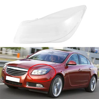 Кола ляво прозрачно фар лампа капак абажур лампа сянка преден фар капак обектив за Opel Insignia 2009-2011