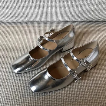 Луксозни кристални дамски обувки на високи токчета 2024 Летни буци обувки Нов дизайнер квадратни пръсти рокля обувки марка Femme помпи Сапатос