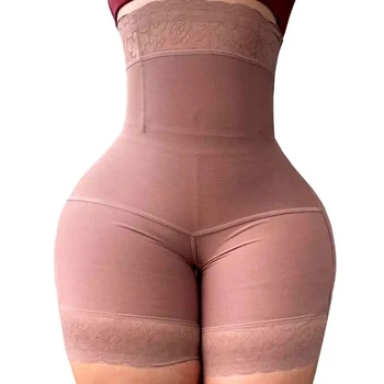 Плячка Хип подобрител Body Shaper Lift Up Butt Lifter Контрол за отслабване Гащички Fajas Колумбийски Shaperwear Корсет Висока талия Trainer