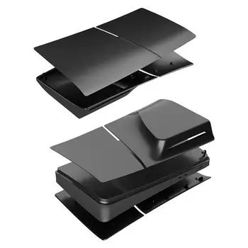 Предни задни панели лицеви плочи капак черупка за Playstation 5 тънък игрова конзола защитна замяна ABS твърд калъф аксесоари