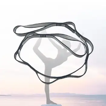 Разширяване на колана Практичен изящен лек хамак носилка за въздушна йога хамак фитнес спускане катерене