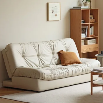 скандинавски стил мързелив диван мек сгъваем дизайн прав дървена гъба диван Longue хол декор канапе салон интелигентни мебели