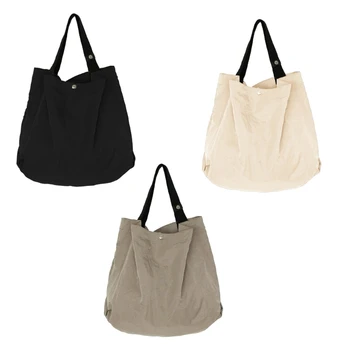 Чанта за жени найлон голяма пазарска чанта голям капацитет, подходящ за пазаруване и излети